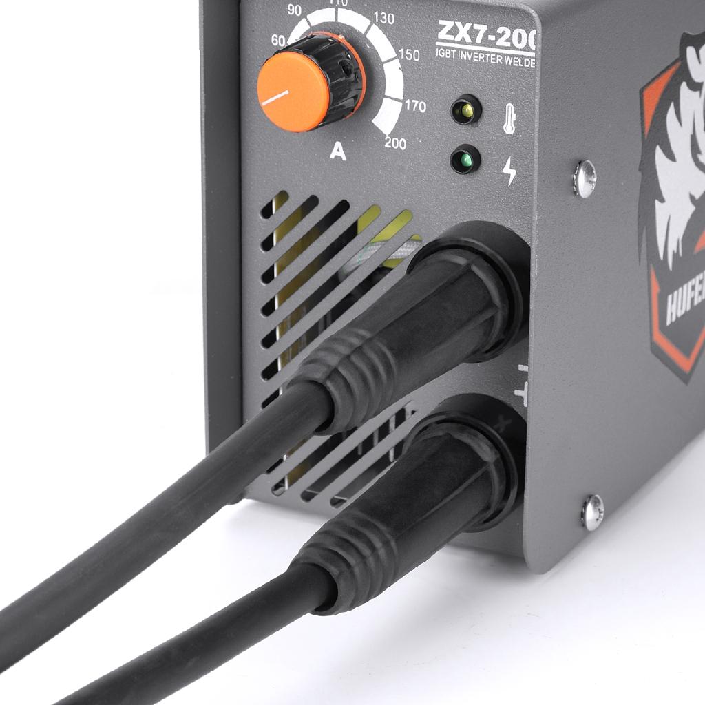 220V ZX7-200 4KW Mini MMA Electric Stick Welder Inverter ARC Welding Machine 10-200A Handheld Metalworking Welding Tools New