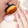 Nail Rings Dust Brush Remove Nail Dust Acrylic UV Gel Polish Powder Cleaning Tool Adjustable Makeup Brushes Manicure Accessories