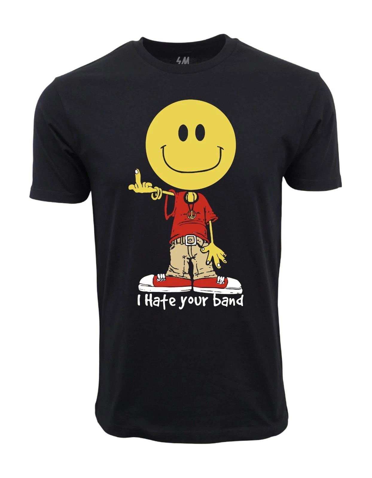 Men s and Women s T-shirts 1998 I HATE YOUR BAND GRAPHIC XL