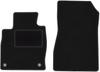 Front Mats Black For: Nissan Juke II F16 Crossover (2019-)