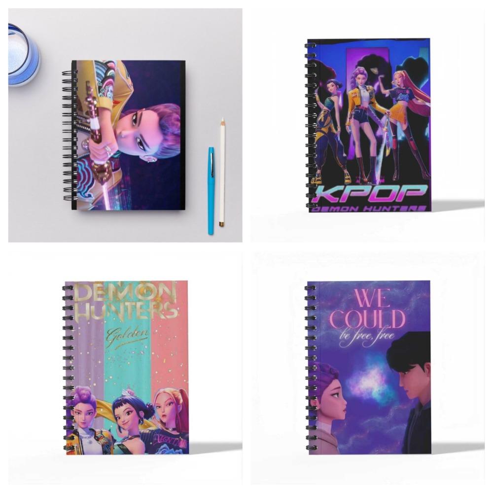 New KPO Witch Hunter Girl Group student A6 coil notebook, diary, decorative stationery supplies Gifts