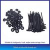 Nylon Self-Locking Cable Ties for Cars, Motorcycles, and Electric Vehicles: Ideal for Mudguards, Blades, Covers, and Trunks.
