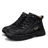 38-48 Men’s Boots High Top Leather Shoes  Outdoor Large Size Autumn/winter Handmade Ankle Boots