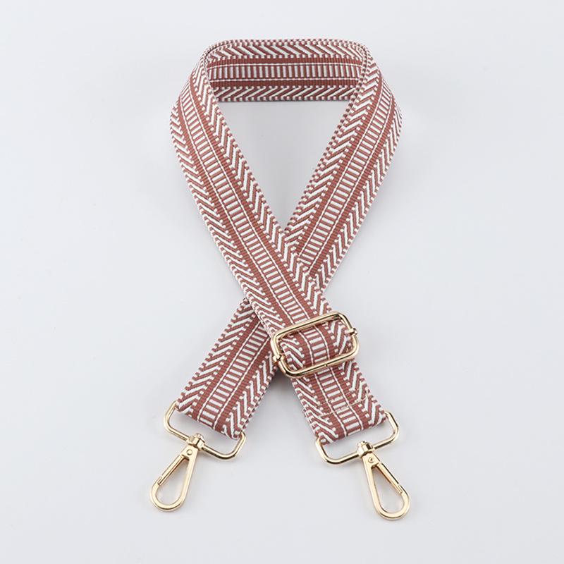 Breiter Ersatz-Taschenriemen im Ethno-Stil - Einzelne Schulter oder Crossbody