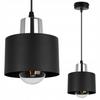 MODERN CEILING HANGING LAMP BLACK LED LAMP
