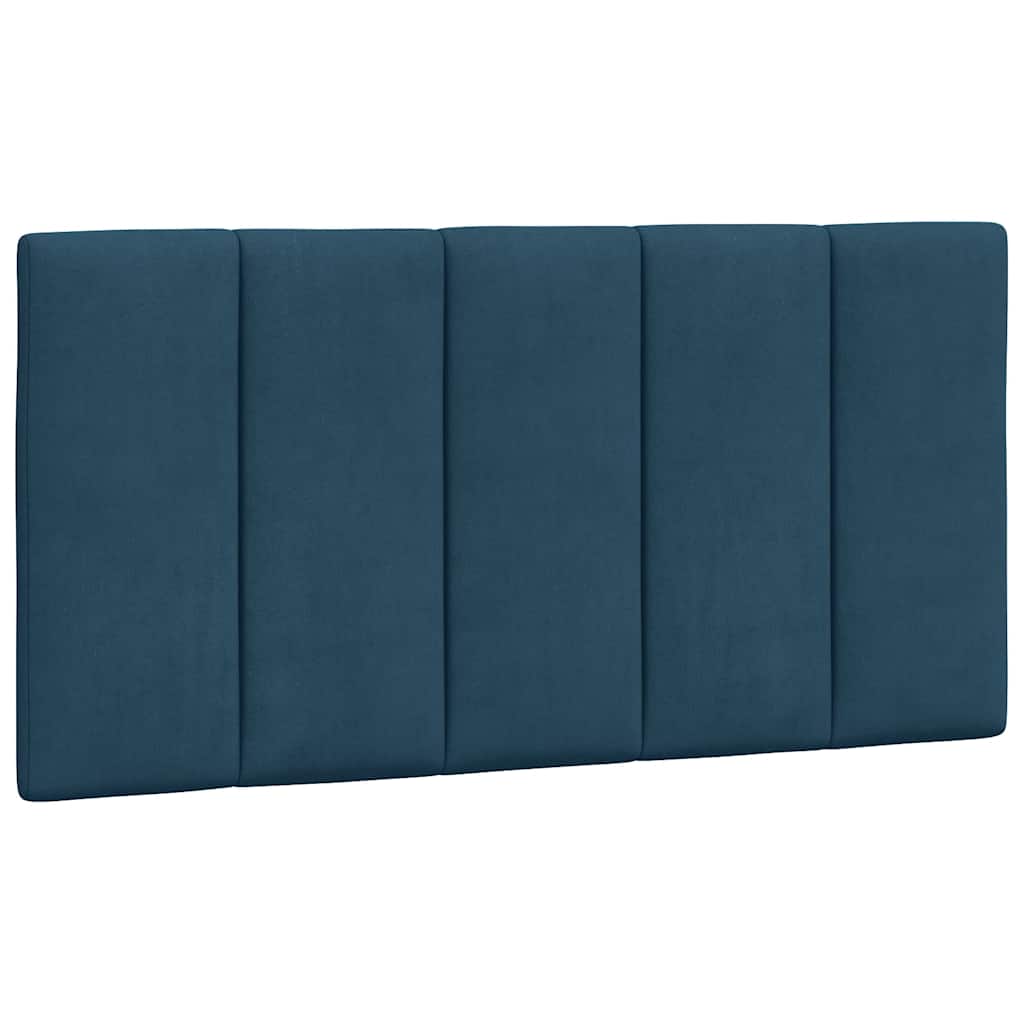 Vidaxl Headboard Cushion, Blue, 100 Cm, Velvety