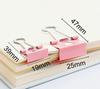 Macaron hollowed out heart-shaped long tail clip,bill book clip, colorful small clip, cute folder, tailcoat clip,