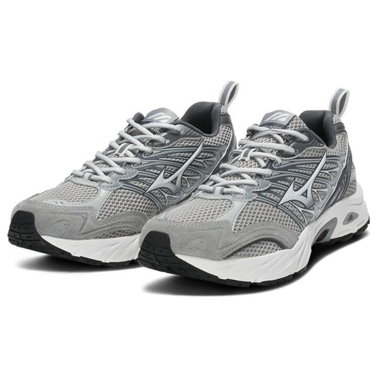 Mizuno LG 2000 Comfortable Versatile Fabric Synthetic Leather Wear-Resistant Shock Absorbing Breathable Low-Top Casual Running Shoes D1GH230206