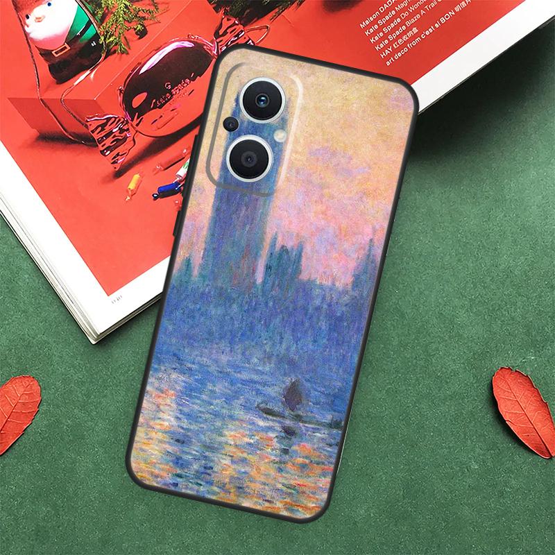 Famous Paintings Case For OPPO Reno 7 8 Lite 8T 10 11 12 13 Pro 12F 13F 14F OPPO Find X8 X6 X5 X9 Pro Cover