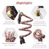 Parrot Rope 0.5-2M Climbing Toy Sturdy Flexible Deformable Budgie Stand for  Parakeet African Grey Parrot Macaw Lovebird Finches