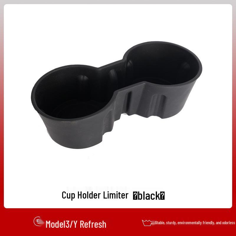 

Upgraded Cup Holders & Storage Racks for Tesla Model Y/3 - Y-Series Modification Accessories чорний