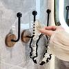 Traceless Walnut Curtain Hook Log Binding Tape Holder Coat Hanger Decorative Hook  Living Room