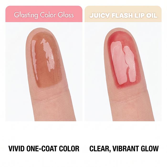 ROM&ND Juicy Flash Lip Oil 4.5g (12 Options)