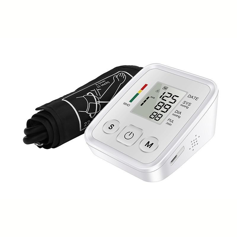 Electronic sphygmomanometer Household blood pressure measuring instrument Intelligent voice electronic sphygmomanometer