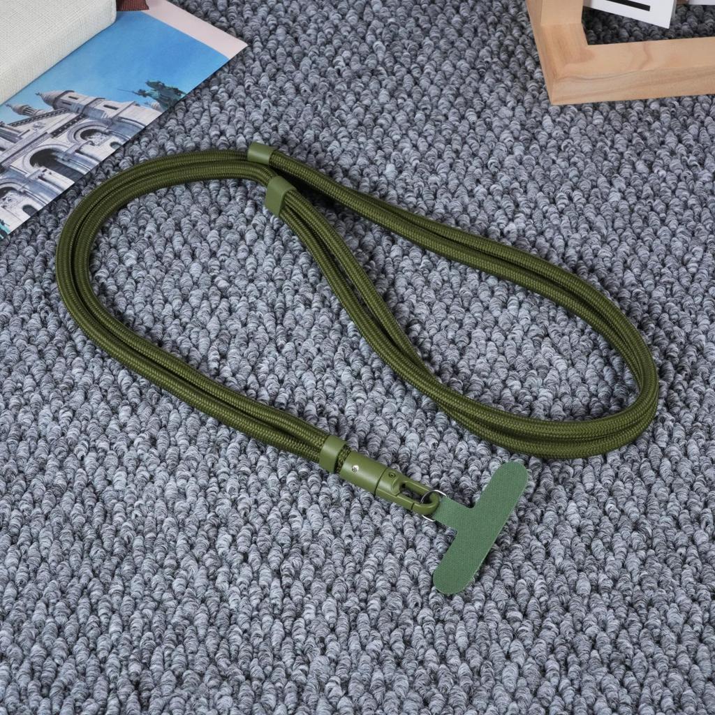 Adjustable Unisex Crossbody Phone Lanyard with Rotating Clip and Anti-Lost Wrist Strap