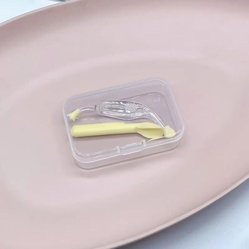 Plastic Soft Tip Contact Lens Remove Tweezers Lens Wearing Tools Kit  Lens Accessories