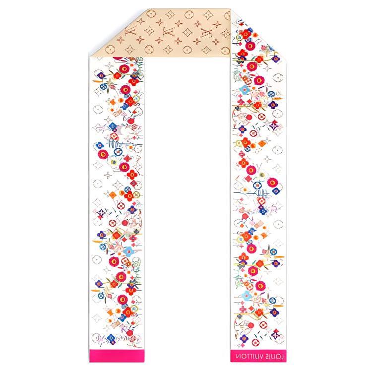 Louis Vuitton x Takashi Murakami Superflat Monogram Bandeau White Women Streetwear M96165