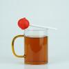 Reusable Silicone Tea Infuser Creative Lollipop Design Tea Filter Strainer Food Safe for Travel Camping Tea Drinkers