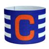 Soccer Player Captain Group Armband Adjustable Brazalete Capitan Band Breathable Stripe Arm Band Clear Icon for Football Captain 6
