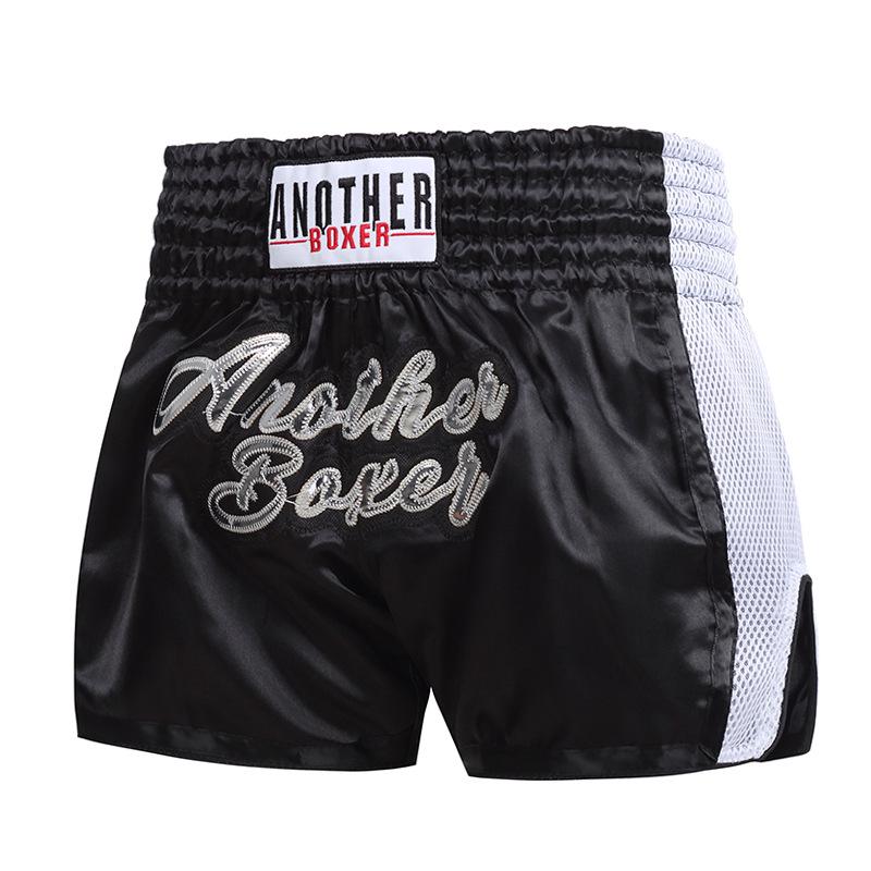 Muay Thai Sanda Wushu Training Shorts - MMA Fighting Pants for Men, Women, and Kids