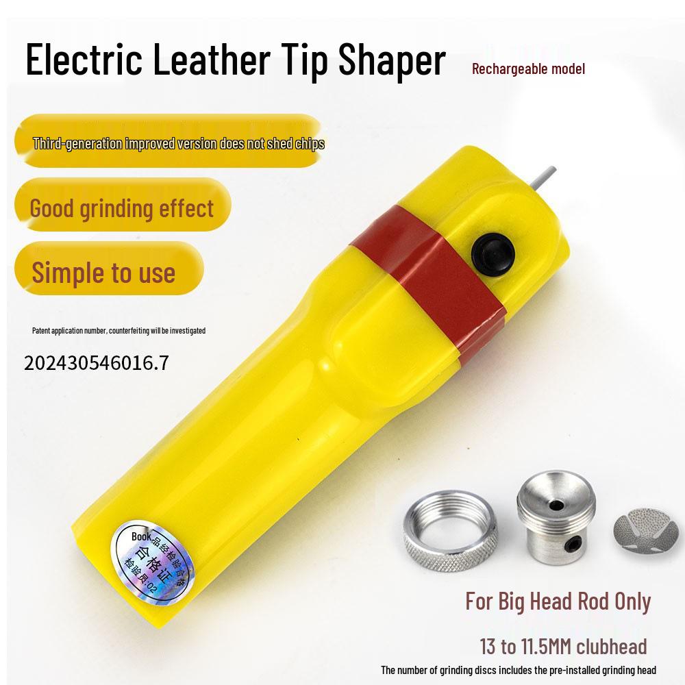

Billiard Cue Tip Electric Grinder and Repair Tool for Snooker Cue Shape and Curvature Adjustment
