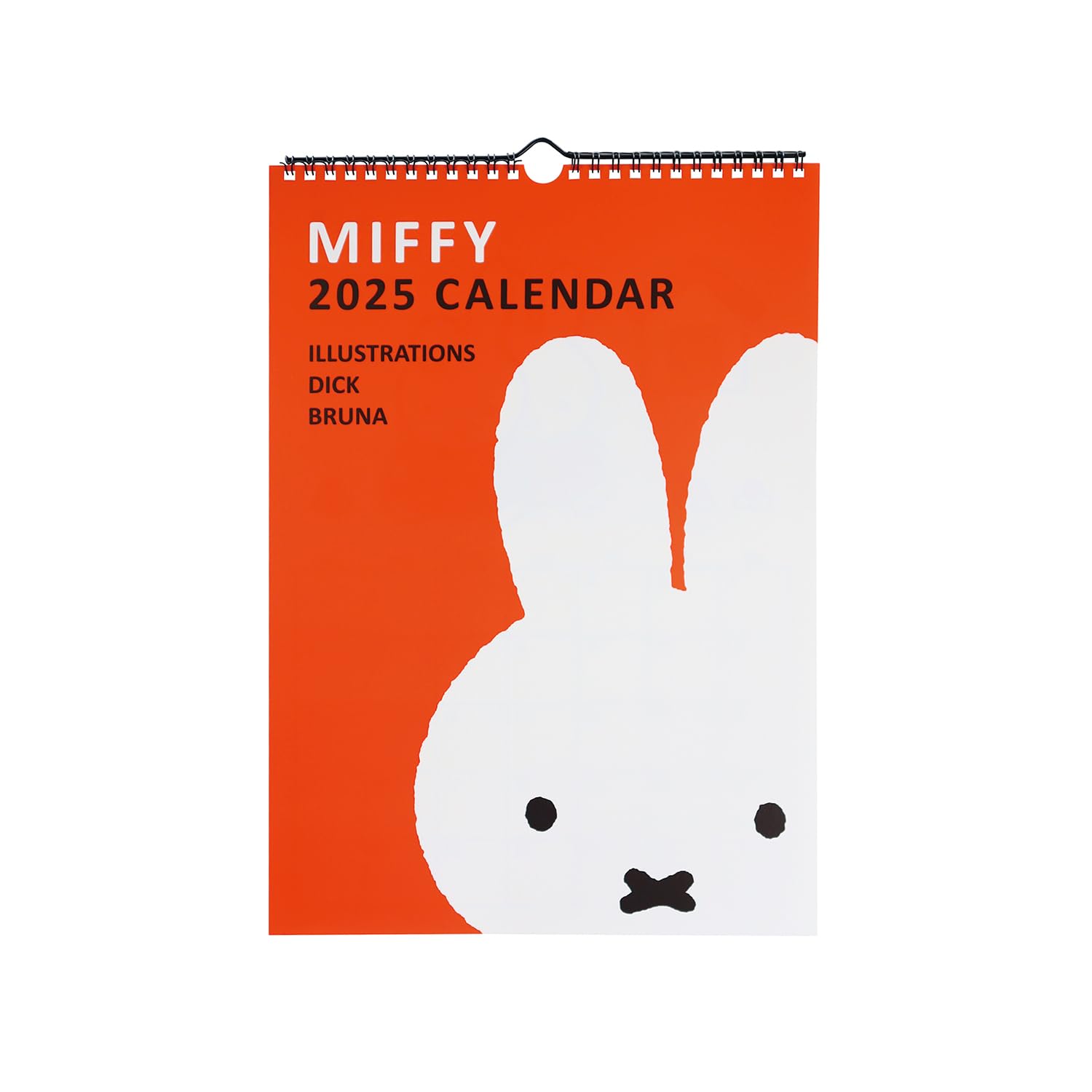 

Square Miffy 2025 Wall Calendar, Red, 40BCA-8