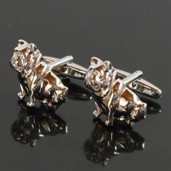 Kamakura Cufflinks Workshop Bulldog Cufflinks cf1072