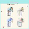 Modern And Minimalist Style Tritan Straw Water Bottle For Boys And Girls Ideal For Office Home And Car Use