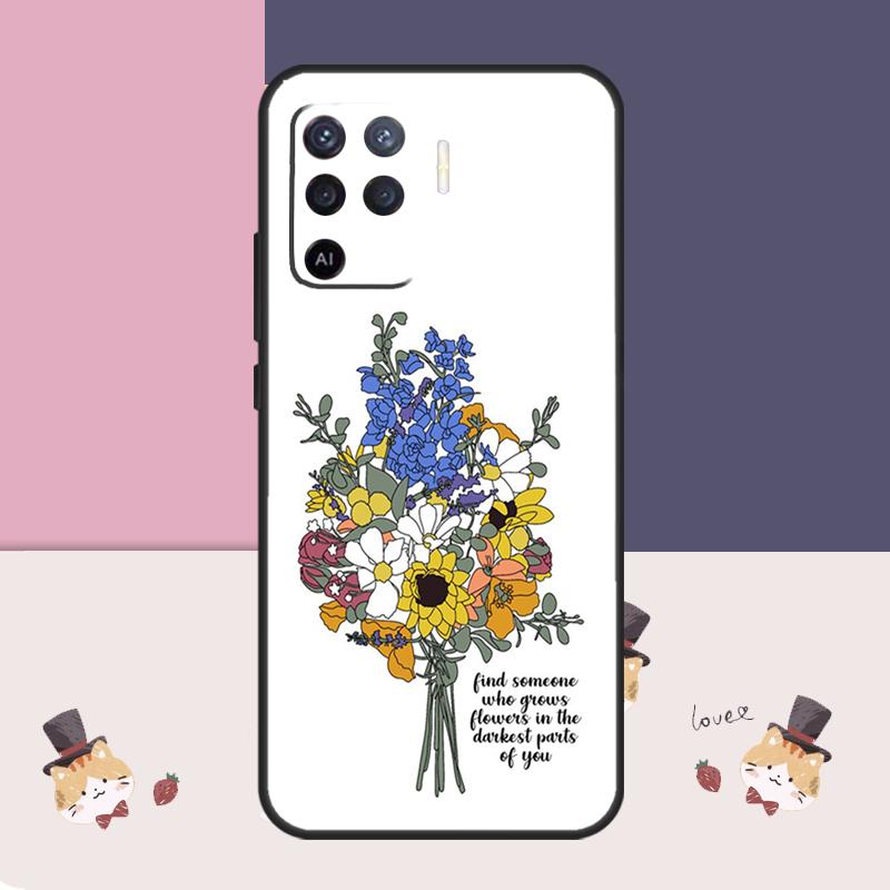 Sun To Me Case For Oppo A94 A74 A54 A18 A38 A58 A78 A98 A80 A60 A40 A96 A76 A16 A15 A17 A57 A77 A5 Pro