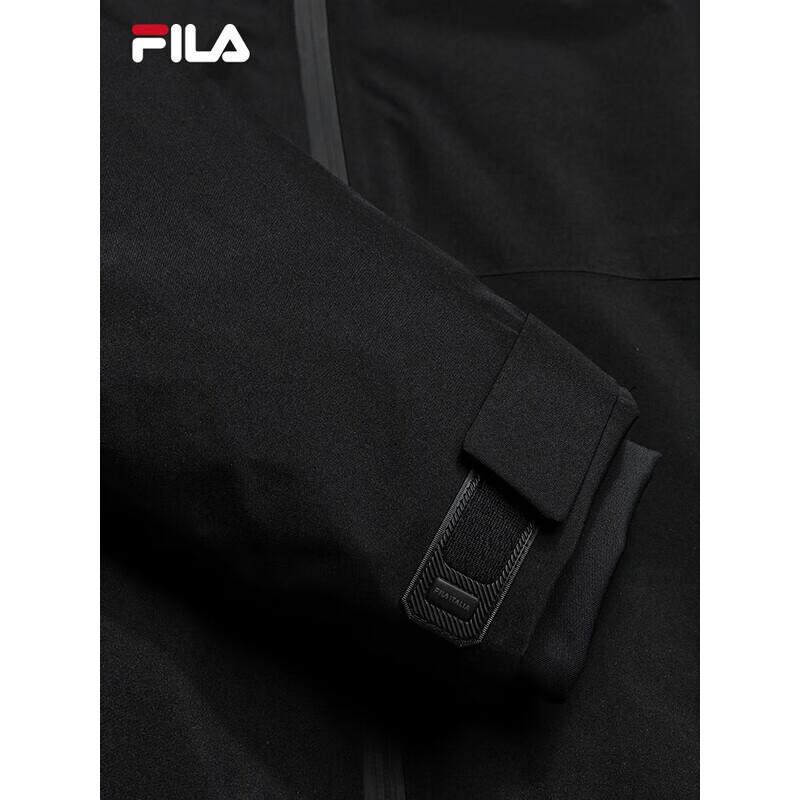 FILA Men's 95% Goose Down Hooded Puffer Jacket