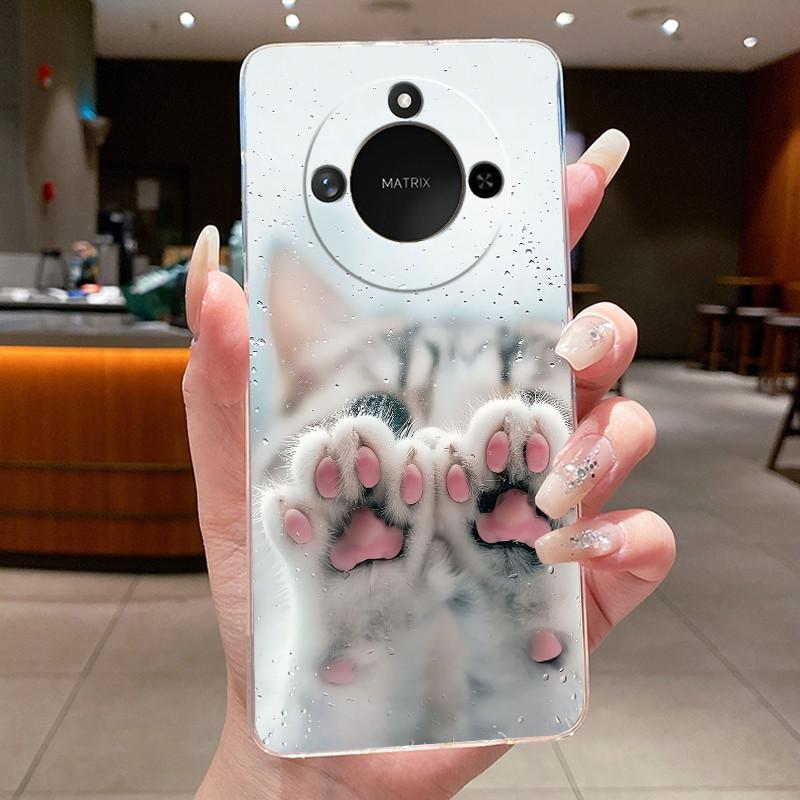 Casing For Honor X9c Smart 5G Luxury Dragon Cute Cool Boys Girls Phone Case Back Cover Honor X9cSmart Transparent Soft TPU Shell