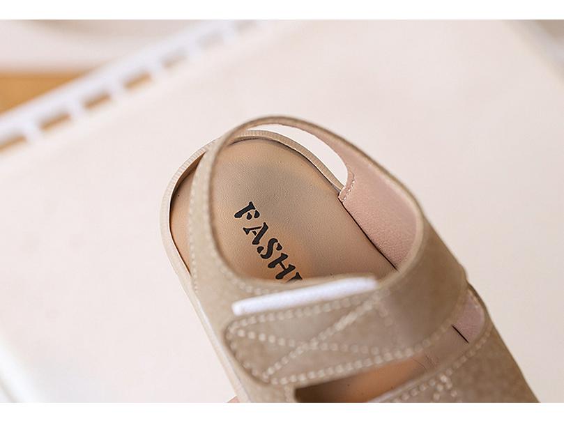 Baby Anti-Kollisions-Sandalen mit geschlossener Zehe – Schuhe mit weicher Sohle für Kleinkinder