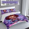3PC Custom Name "Chucky's Bubble Adventure" Bedding Set Printed  Bedding Set Duvet Cover Closure Includes 1 Duvet Cover & 300 Pillowcases for Bedroom