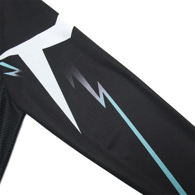 2022 Νέα Ουρανί Μπλε Μαύρη Φόρμα Ποδηλασίας Βουνού Άνοιξη και Φθινόπωρο Μακρυμάνικη Αντηλιακή Φόρμα για Πατινάζ με Ρόλερ Φόρμα Ποδηλασίας Δρόμου