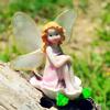 4Pcs/Set Fairy Statue Elf Sculpture Art Craft Outdoor Courtyard Garden Decoration Ornament
