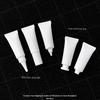 10g White Cosmetic Soft Tube, 10ml Empty Plastic Bottle, Small Capacity Trial Size