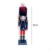 Nutcracker Soldier Figurine Party Favors Sculpture for Bookshelf Desktop