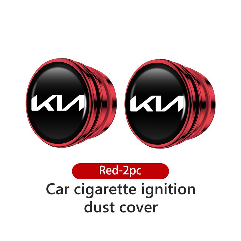 AXADSN1 Universal Car Cigarette Lighter Dust Proof Cover Cap Accessories For KIA K5 K2 Optima Soul Spectra Niro Cadenza Sephia Carens
