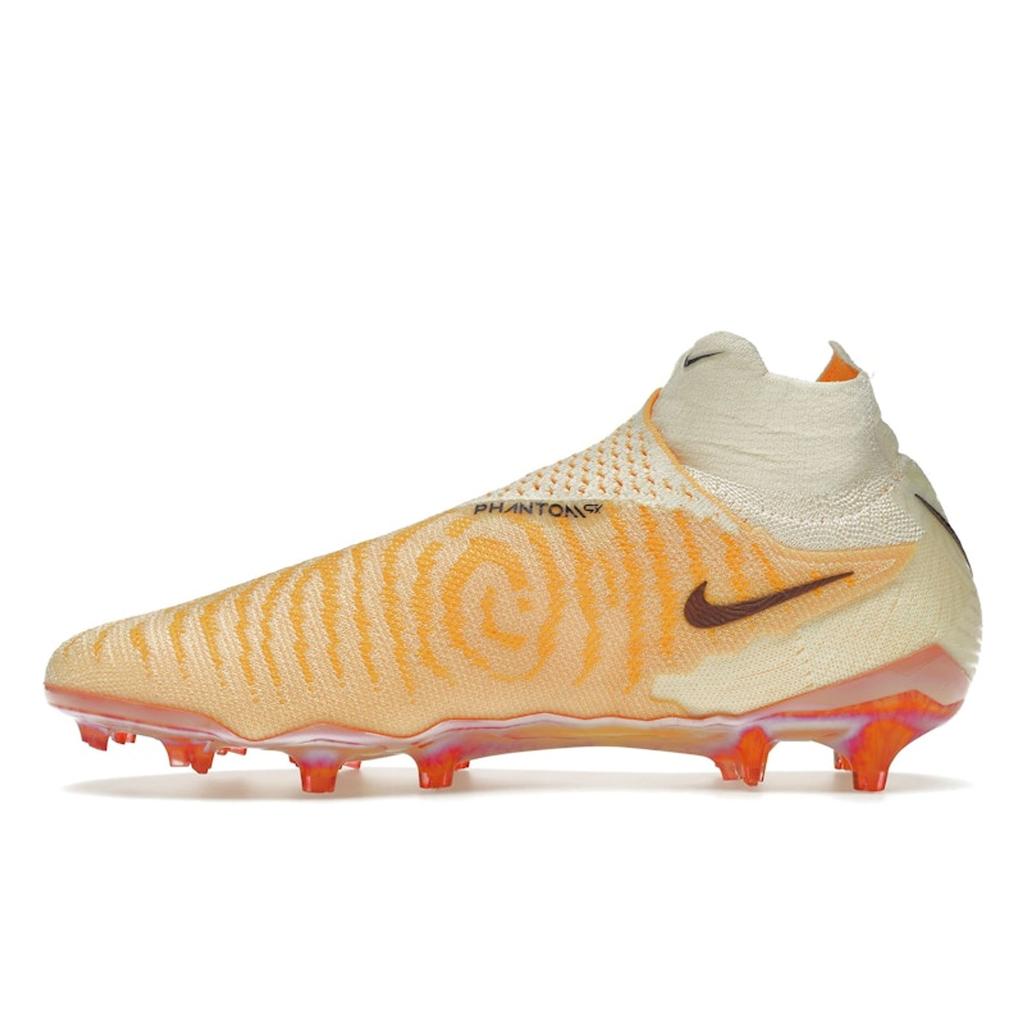 Nike Phantom GX Elite Gripknit DF FG SE Blaze Pack Unisex Sneakers Pomarańczowy Citron-Tint Burgundy-Crush FD3070-860