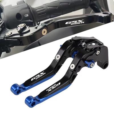 For GSX250R Gsx250r Gsx250r GSX 250R 2018 2019 2020 Motorcycle Accessories CNC Motorcycle Adjustable Retractable Folding Brake Clutch Lever