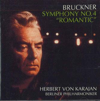 

CD HERBERT VON KARAJAN - Bruckner Symphony No. 4 romantic FECC40166 TOSHIBA Japan Classical Used