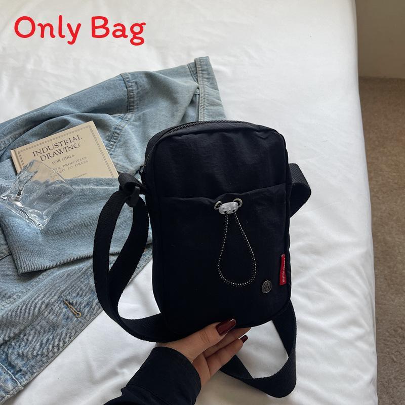 Mini Crossbody Bag For Women With Nylon Material And Zipper Closure For Daily Use