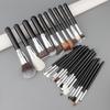 30 Makeup Brush Set with Bucket Soft Hair Eyeshadow Loose Powder Brush Studio Full Set for Makeup Artists