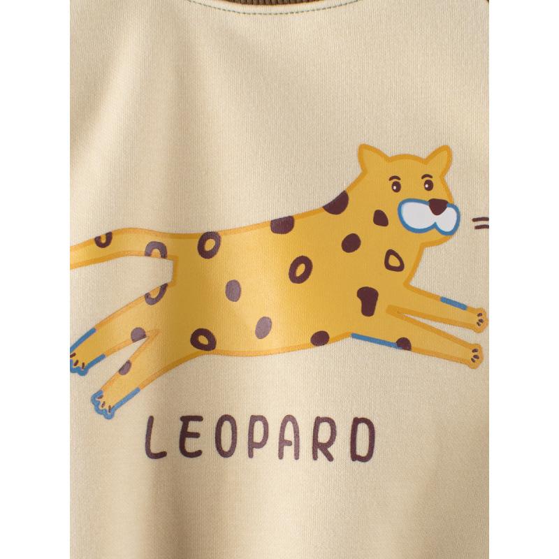 27kids Spring Korean-Style Fleece Hoodie for Children