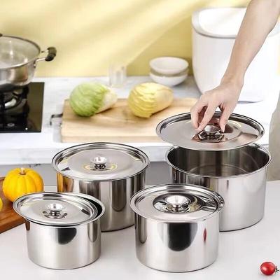 Debo 12CM Stainless Steel Condiment Pot with Lid
