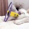 Soft Cat Elizabeth Collar Breathable Cat Neck Protective Circle Flexible Pet Neck Cone  Recovery