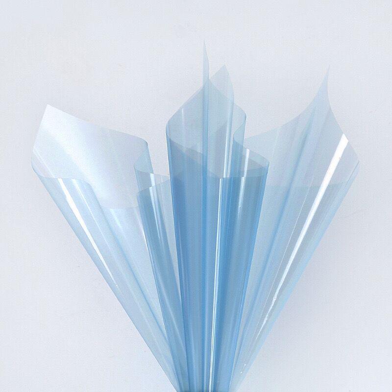 Transparente Wasserdichte Cellophan-Blumenverpackung - Farbige Kristall-OPP-Geleefolie zum Verpacken von Frischblumen