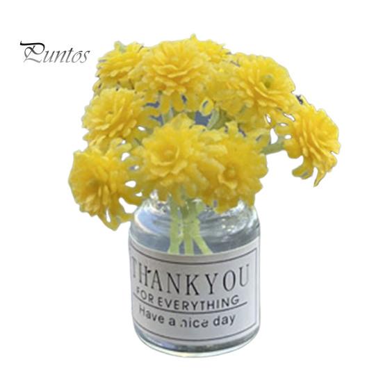 

Мініатюрна скляна ваза Квіти Штучний букет Прикраси для столу Квіти бонсай на транспортному засобі Прикраси для домашнього декору F