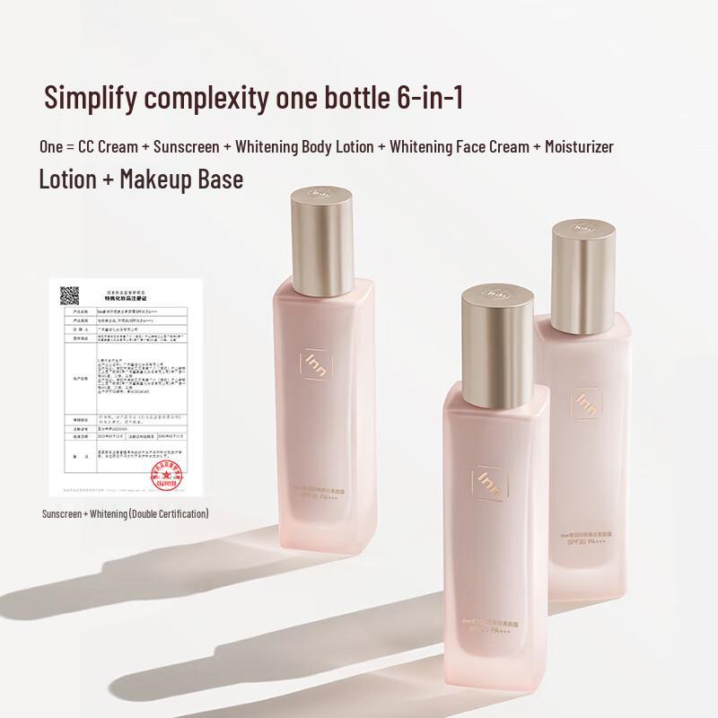

INN Sunscreen Whitening Tone-Up Cream & Fruit Acid Shower Gel Gift Set
