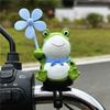 Otočný držák Řídítka jízdního kola Přívěsek Žába Pryskyřice Držák na řídítka Žabí panenka Bateriové auto